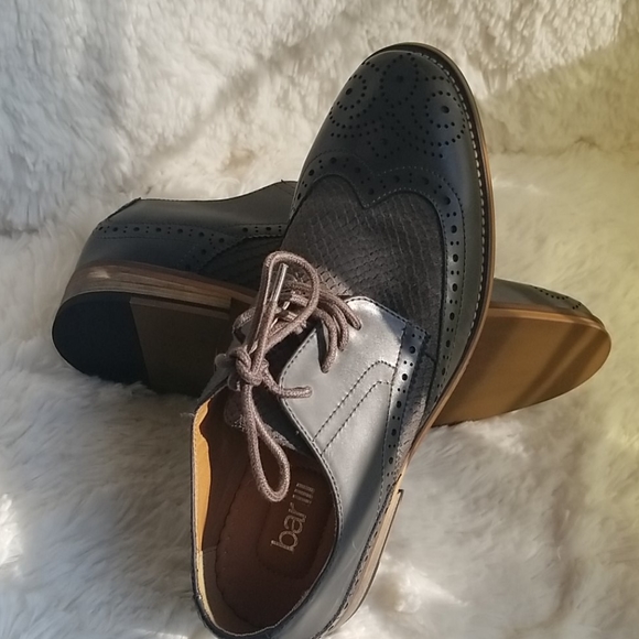 Bar III Mens Striker Gray Wing Tip Oxfords main image 10